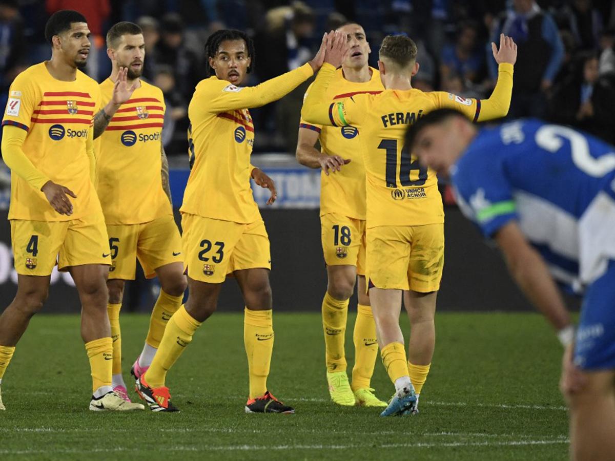 Barcelona triunfo ante el Alavés y sigue en la lucha del primer lugar