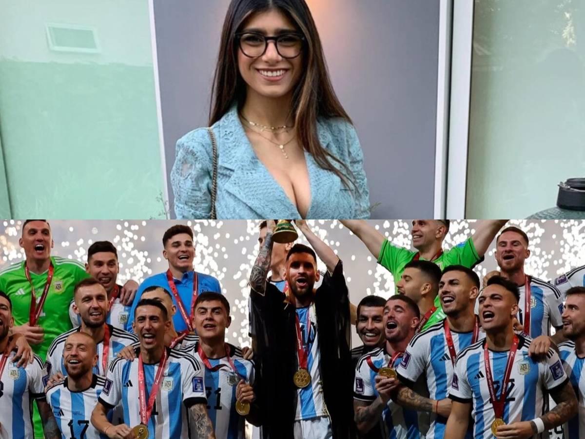 Revelan supuesta relación entre Mia Khalifa y seleccionado argentino: ¿De quién se trata?