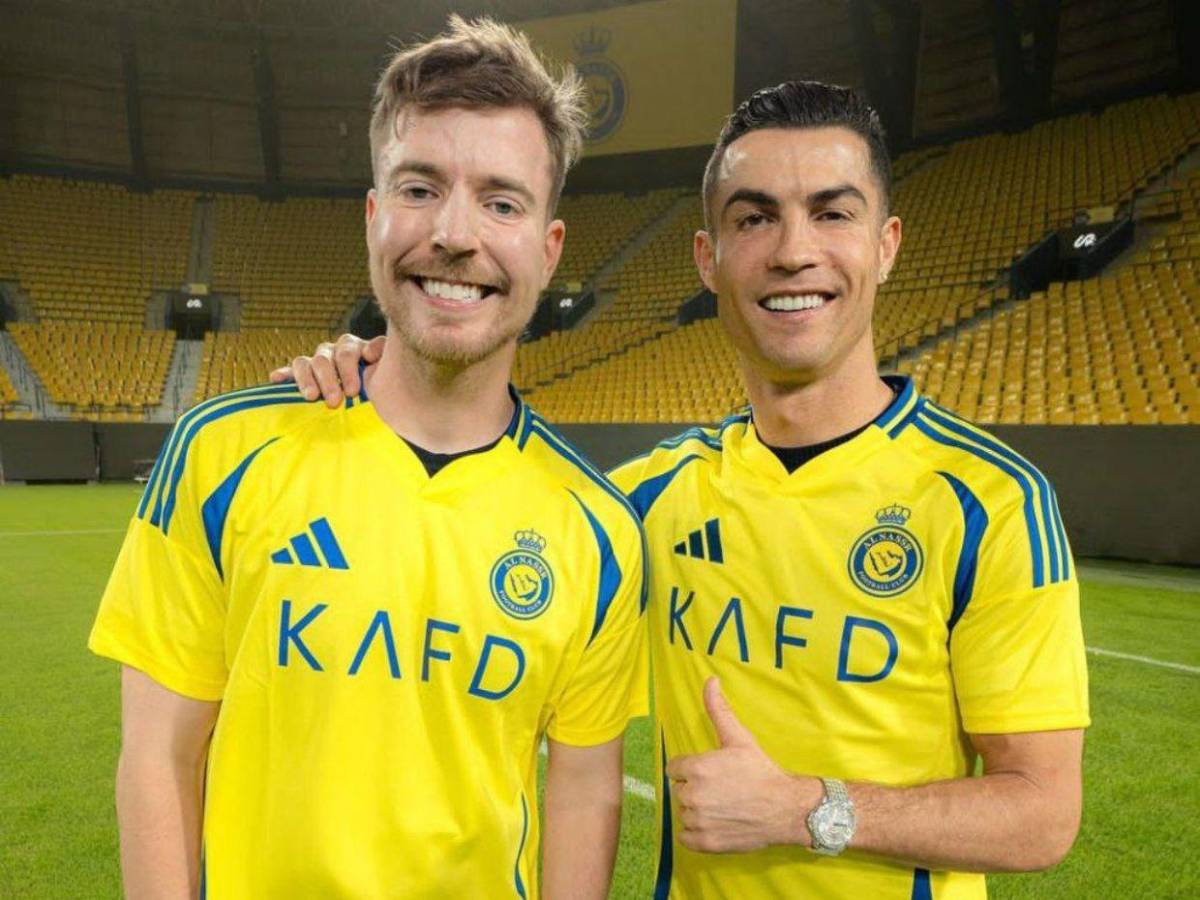 Cristiano Ronaldo vuelve a aparecer con MrBeast en un reto ¿de qué trató?