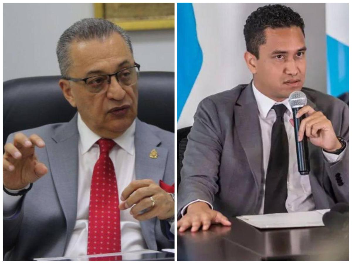 Marcio Sierra y Christian Duarte cuentan con el respaldo también la confianza de la presidenta Xiomara Castro.