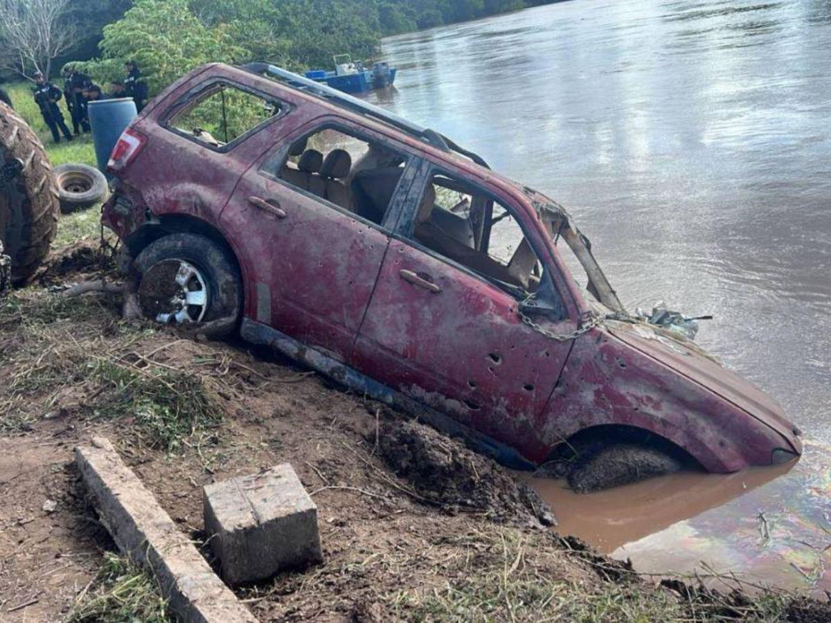 Localizan dos vehículos más sumergidos en el río Ulúa cerca de Baracoa