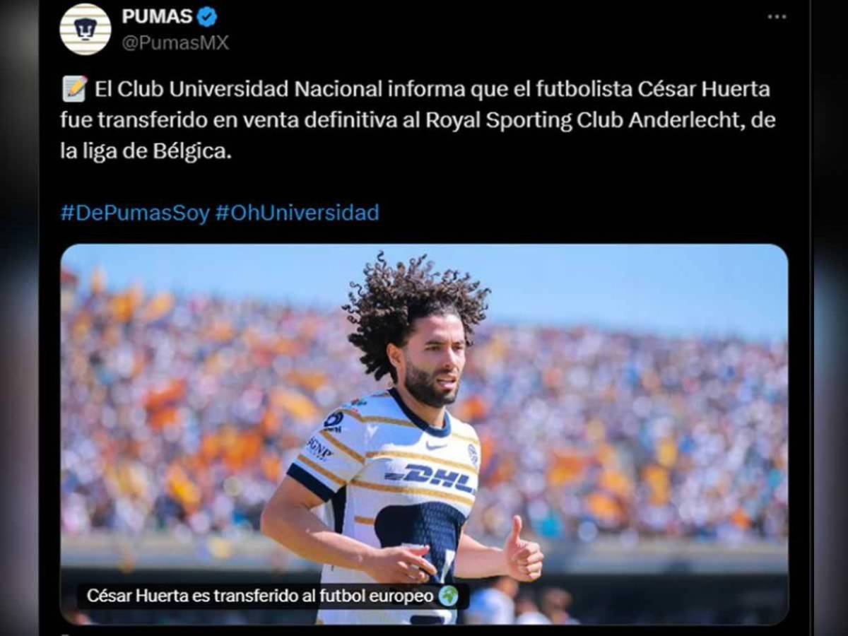 Chino Huerta y el error que se cometió mientras era presentado por su nuevo equipo