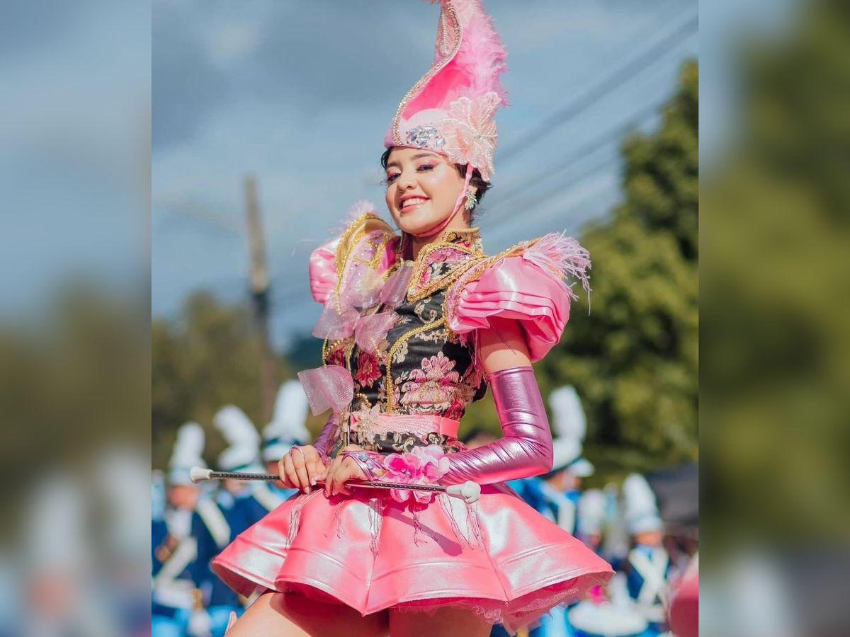 Únicos y elaborados: los bellos trajes que lucieron las palillonas de Danlí en las fiestas patrias 2024