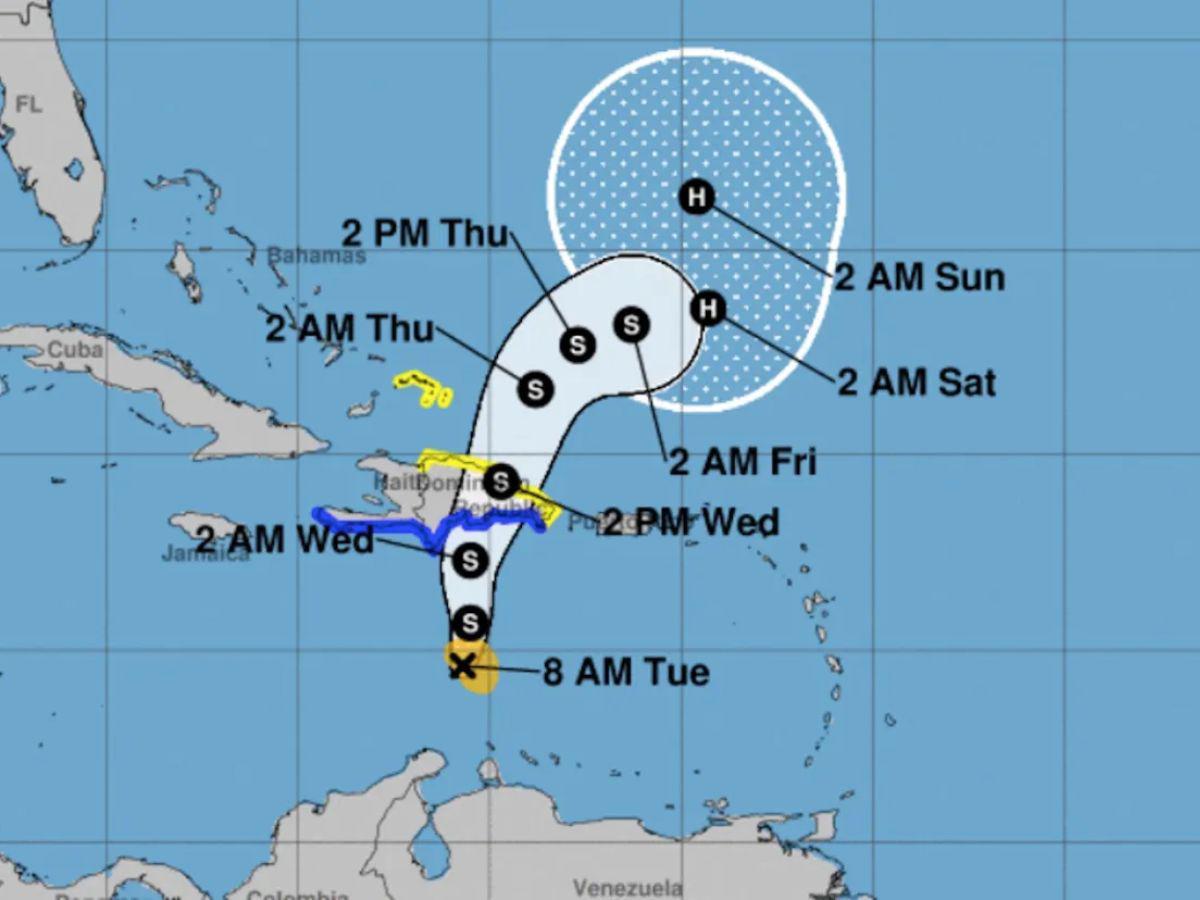 Tormenta tropical Franklin: ¿Qué zonas se verán afectadas por las lluvias?