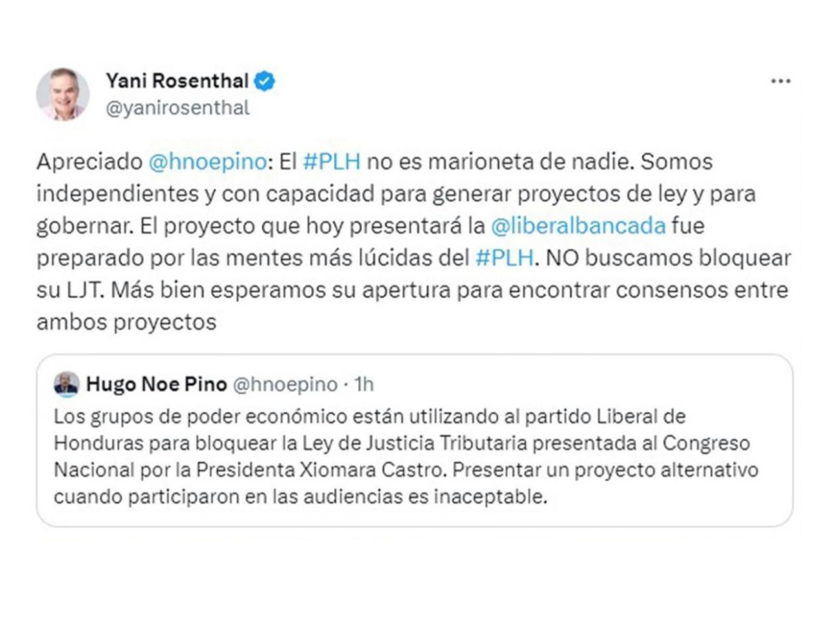 Vicepresidente del CN arremete contra el PL por elaborar nuevo proyecto tributario