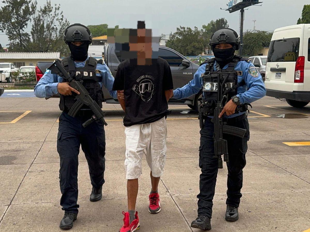 Capturan a miembro de la MS-13 con municiones y droga en colonia Ulloa