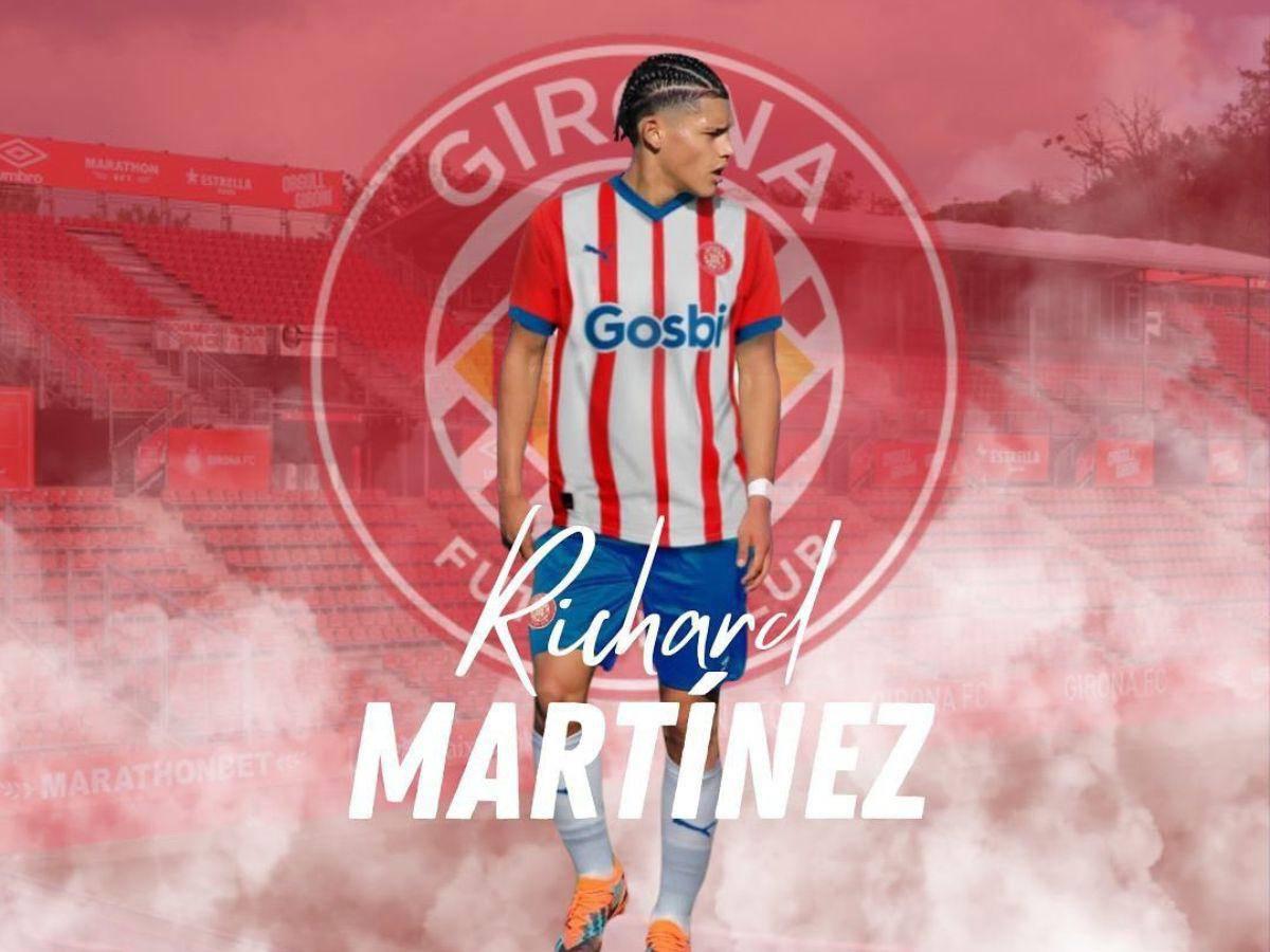 Girona ficha al hondureño Richard Adrián Martínez