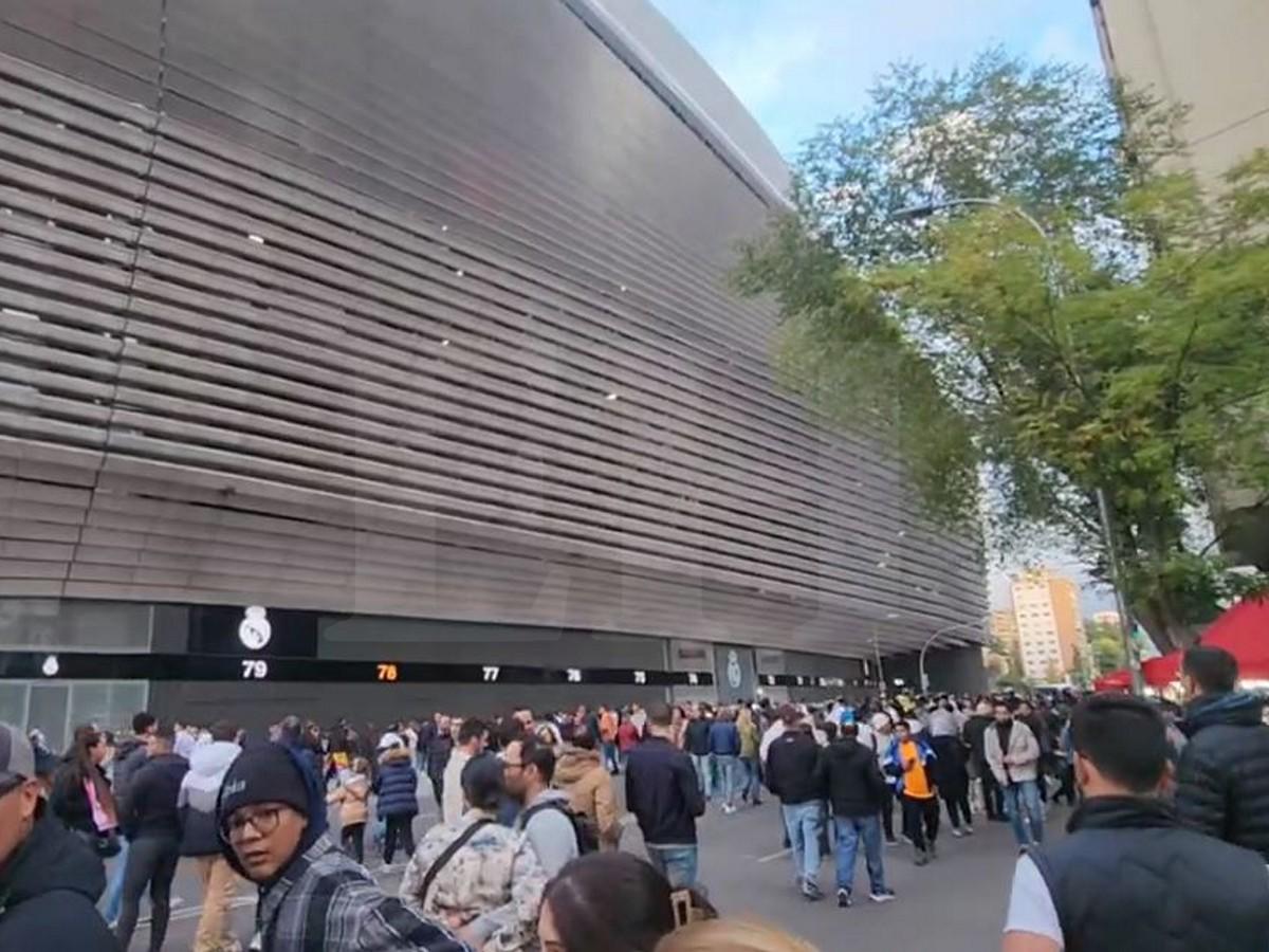 Impaciencia por ingresar al Bernabéu y ambientazo: el clásico español en todo su esplendor