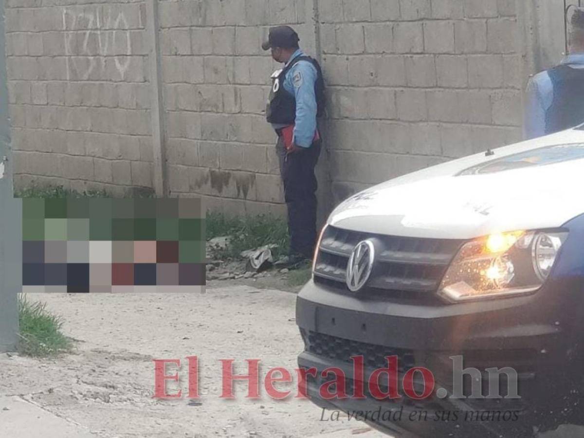 A disparos matan a dos personas en la colonia Santa Martha de SPS