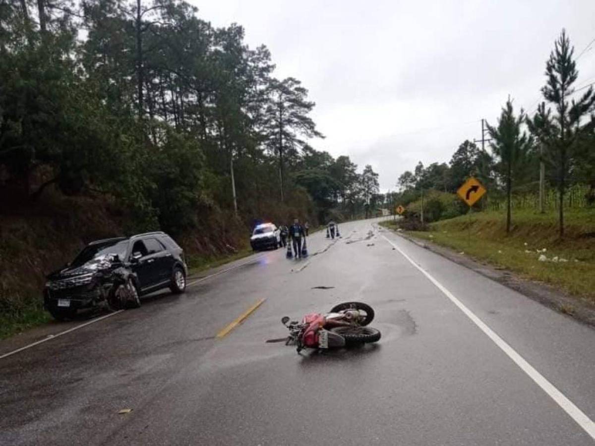 Más de 3,000 motociclistas han participado en accidentes de tránsito en Honduras, según DNTV