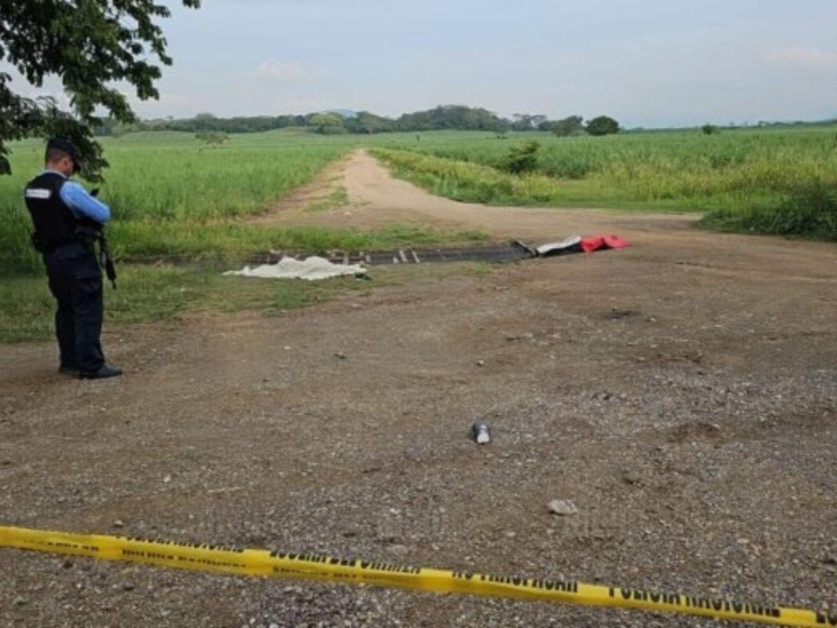 Ejecutados encuentran a dos hombres en San Manuel, Cortés