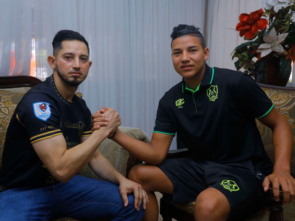 Ángel Villatoro, el goleador de 17 años que destaca en Potros del Olancho FC