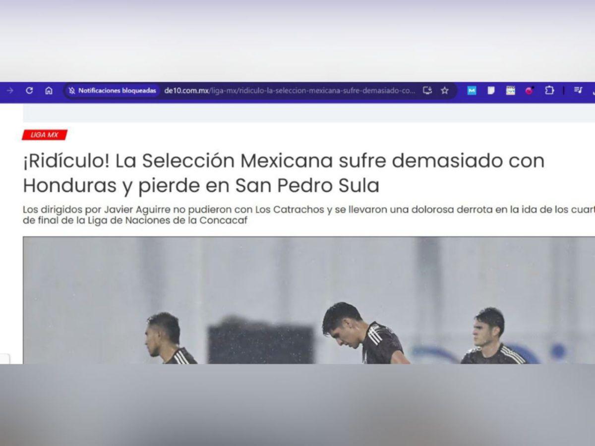 Prensa mexicana condena la agresión contra Javier Aguirre y aceptan amarga derrota