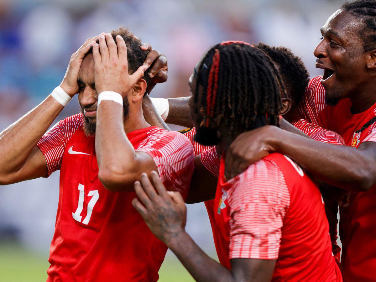 Cuba 1 - 4 Guadalupe por Copa Oro 2023, FUTBOL-INTERNACIONAL