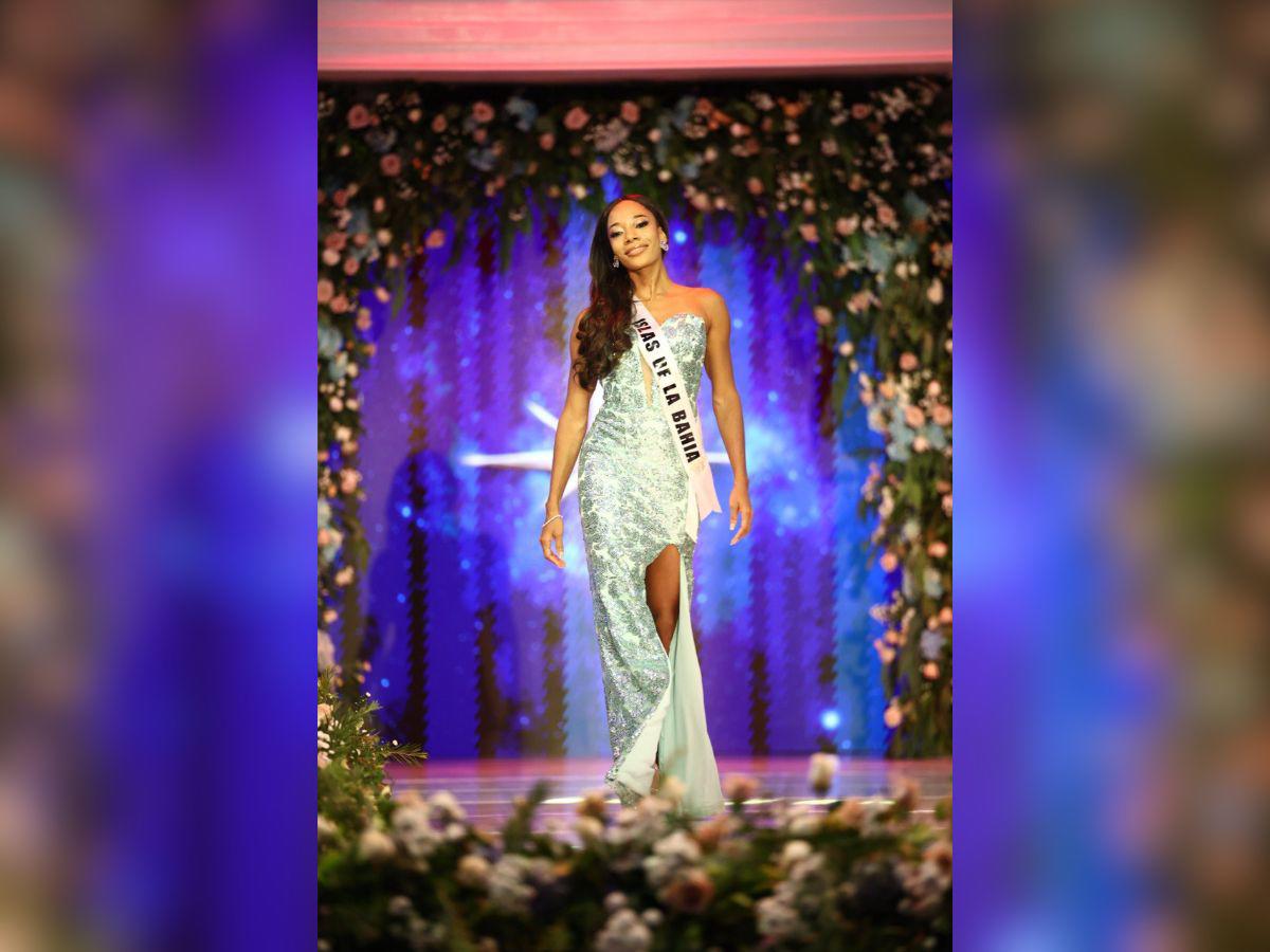 Elegantes y coloridos: los vestidos de la pasarela de gala en Miss Honduras 2024