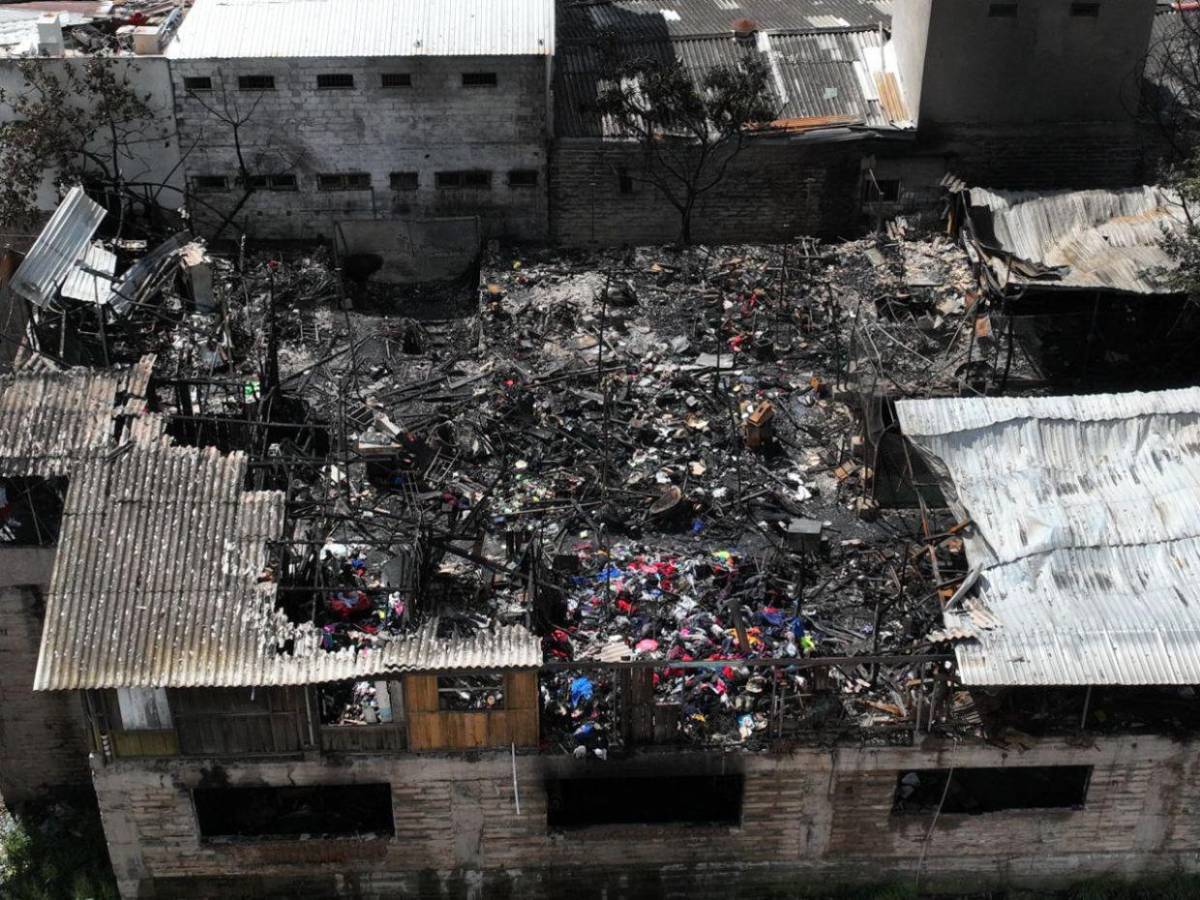 Devastados y sin sustento, comerciantes de Comayagüela enfrentan tragedia tras incendio