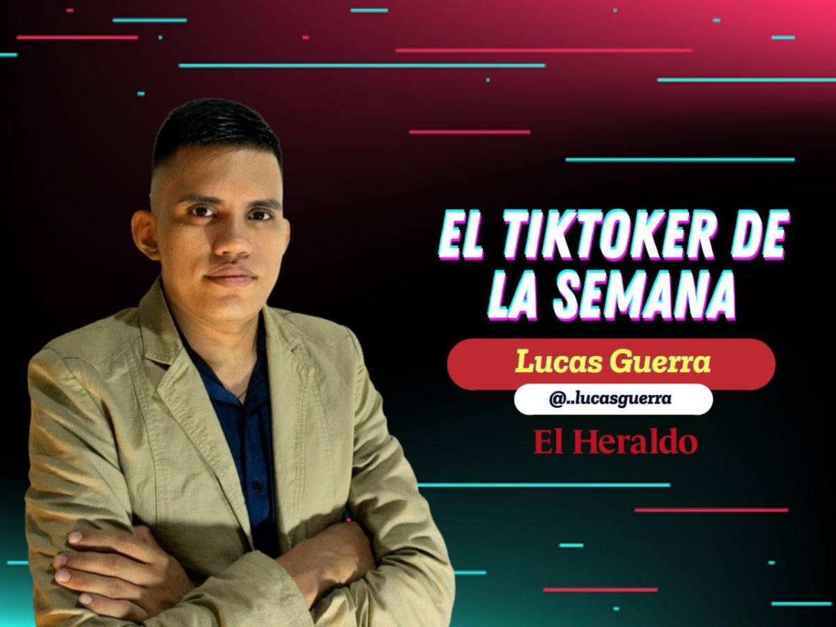 Lucas Guerra, el retratista de TikTok: “Me resiente un poquito que muchos no saben que soy de Honduras”