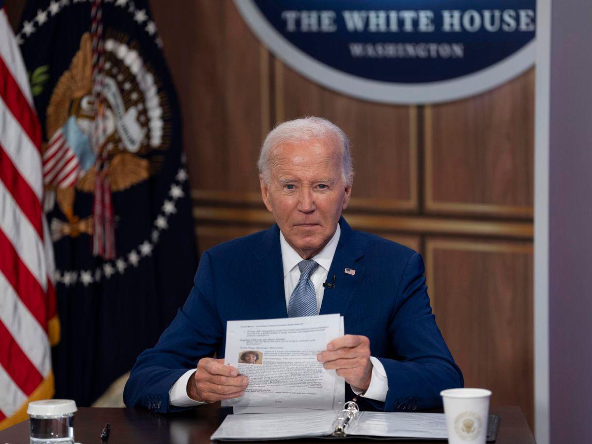 Biden asegura sentirse “aliviado” de saber que Trump salió ileso en nuevo atentado