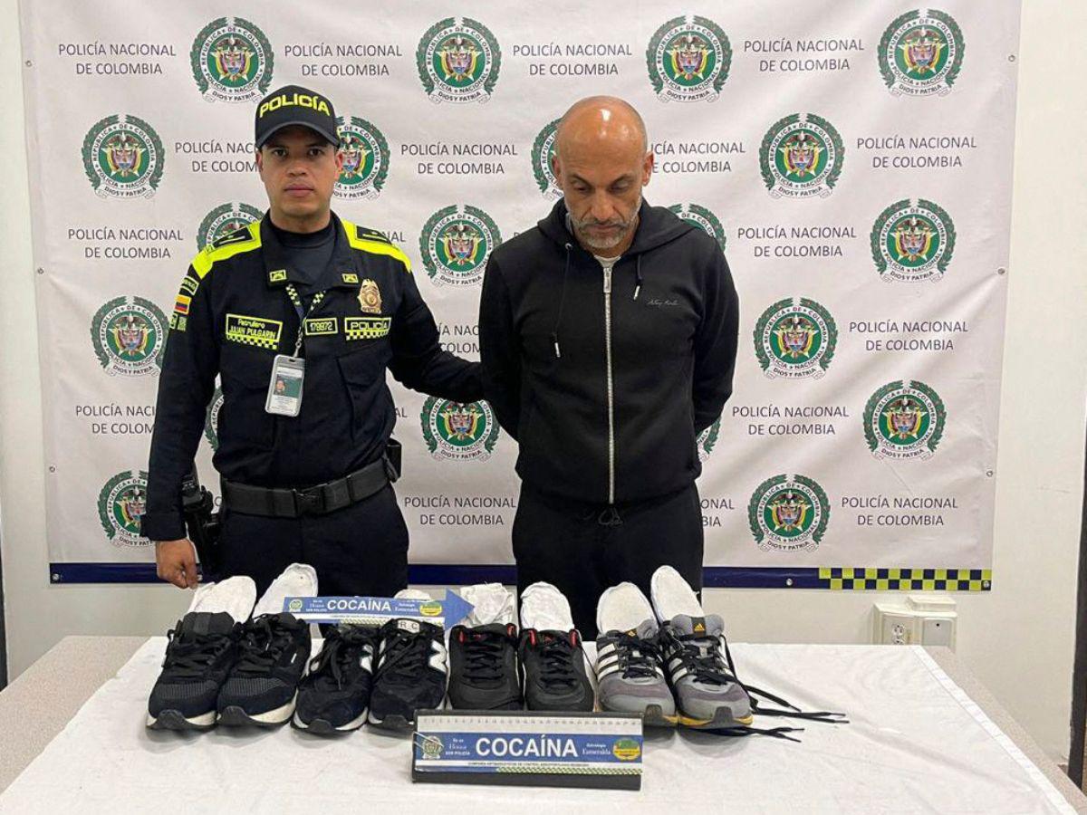 Capturan por tercera vez a exfutbolista colombiano por narcotráfico