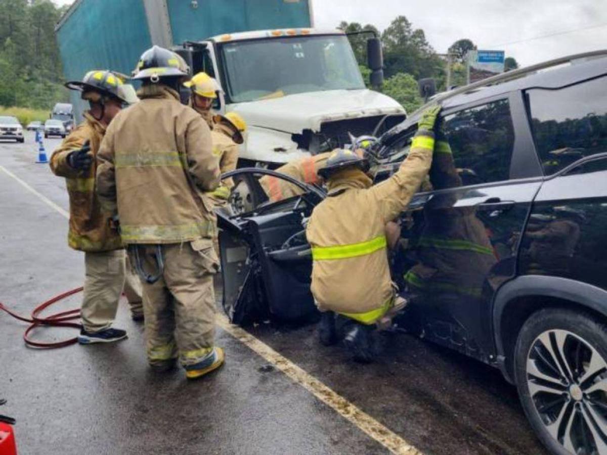 Identifican a las tres víctimas de accidente en Siguatepeque