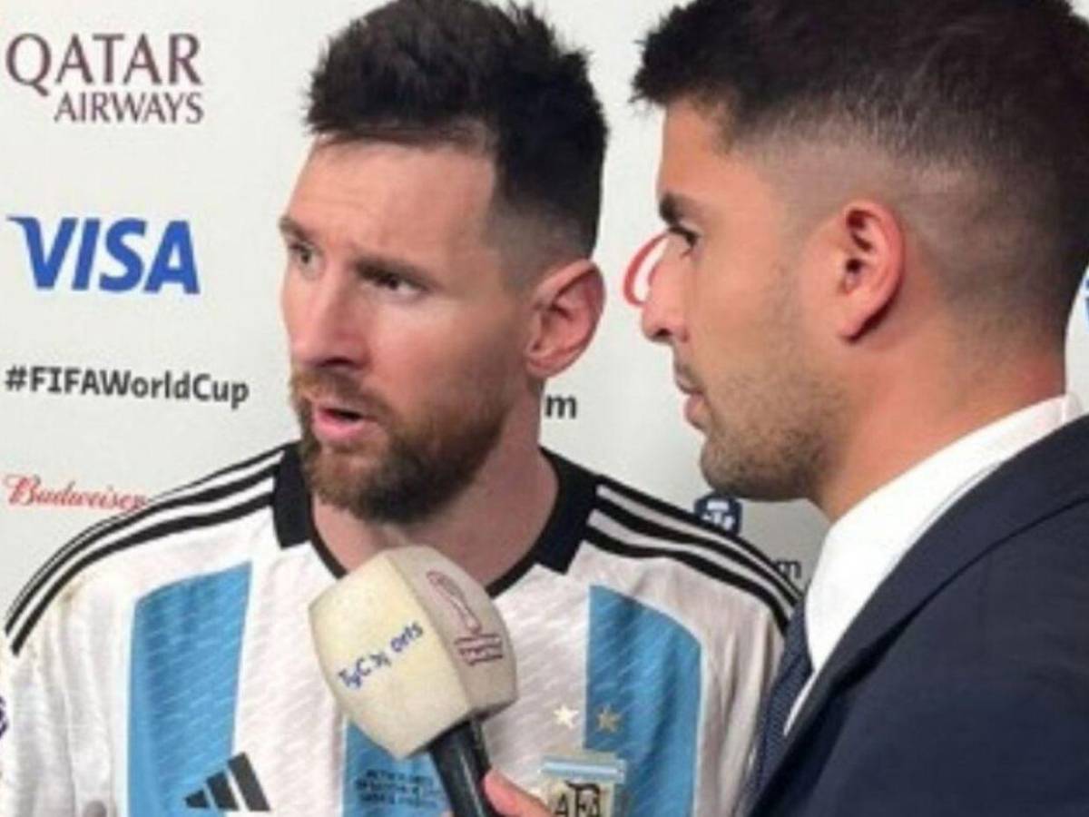 “¿Qué haces bobo?” La reacción de Messi contra un rival en el Argentina vs Perú