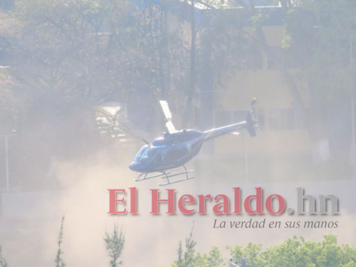 En helicóptero sería trasladado JOH hacia una base aérea para ser entregado a la DEA