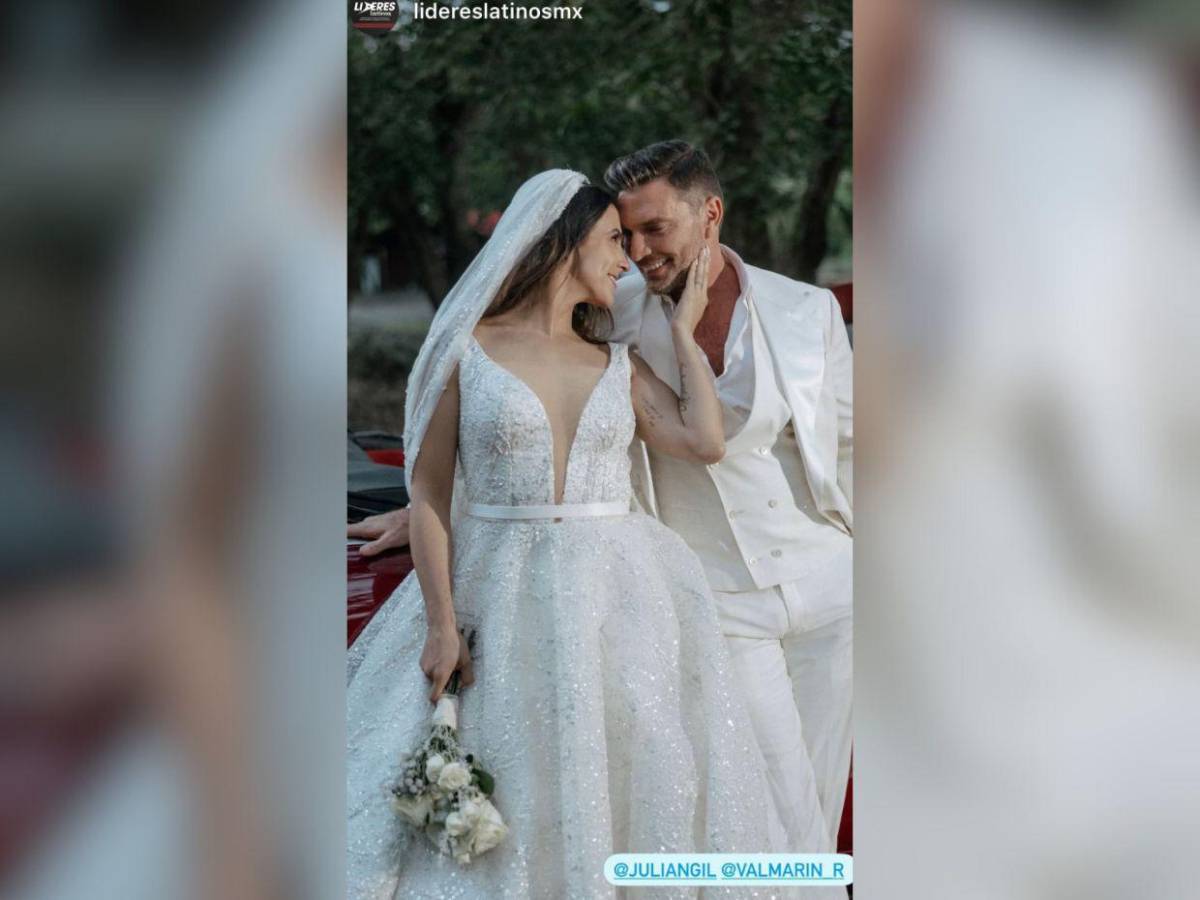 Julián Gil y Valeria Marín se casan: banquete, vestido y otros detalles de la boda