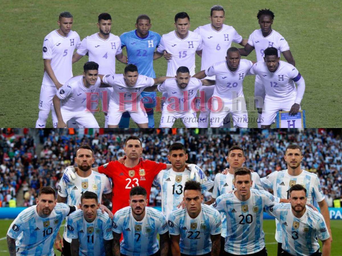 Argentina, la única selección de Conmebol a la que no ha vencido Honduras