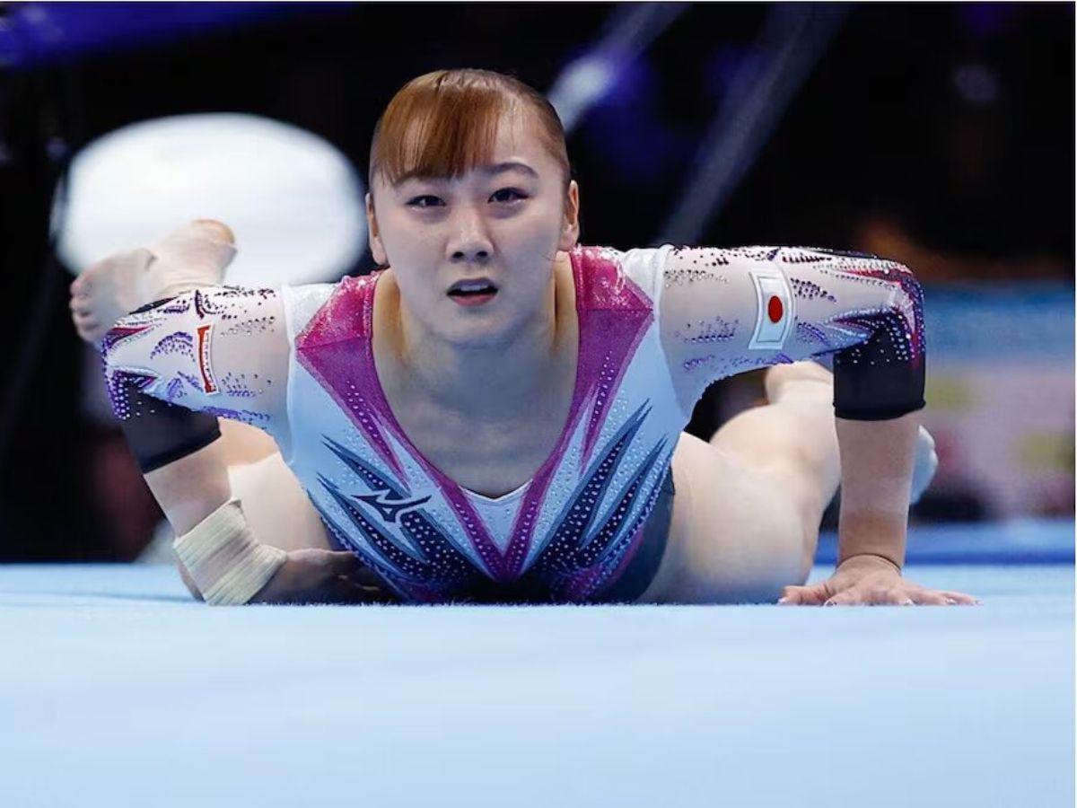 Shoko Miyata, capitana del equipo japonés de gimnasia.