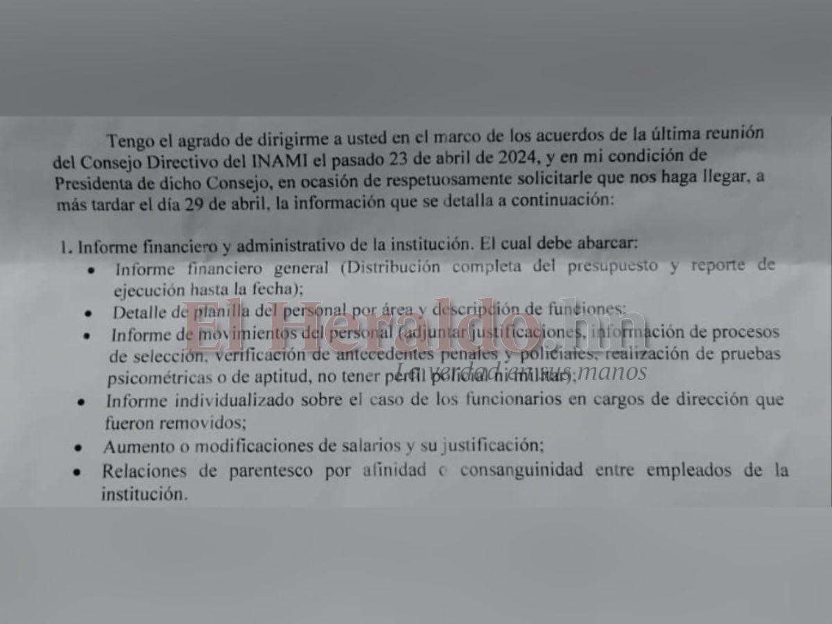 Inami le negó planillas y contratos con los nombres del ‘familión’ a la Senaf