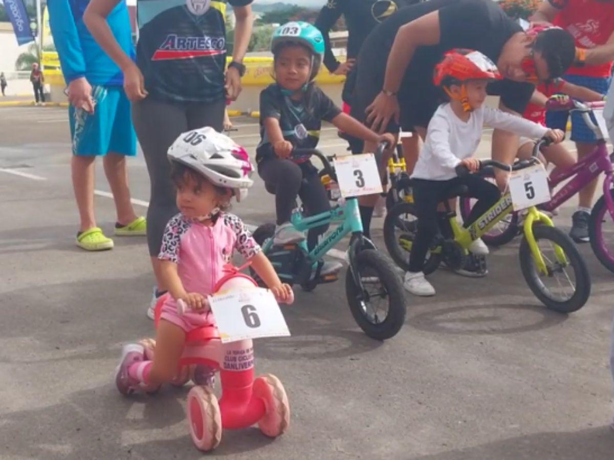 Joy Marie Hebberth, la pequeña que inspiró ternura en la Vuelta Ciclística Infantil 2024