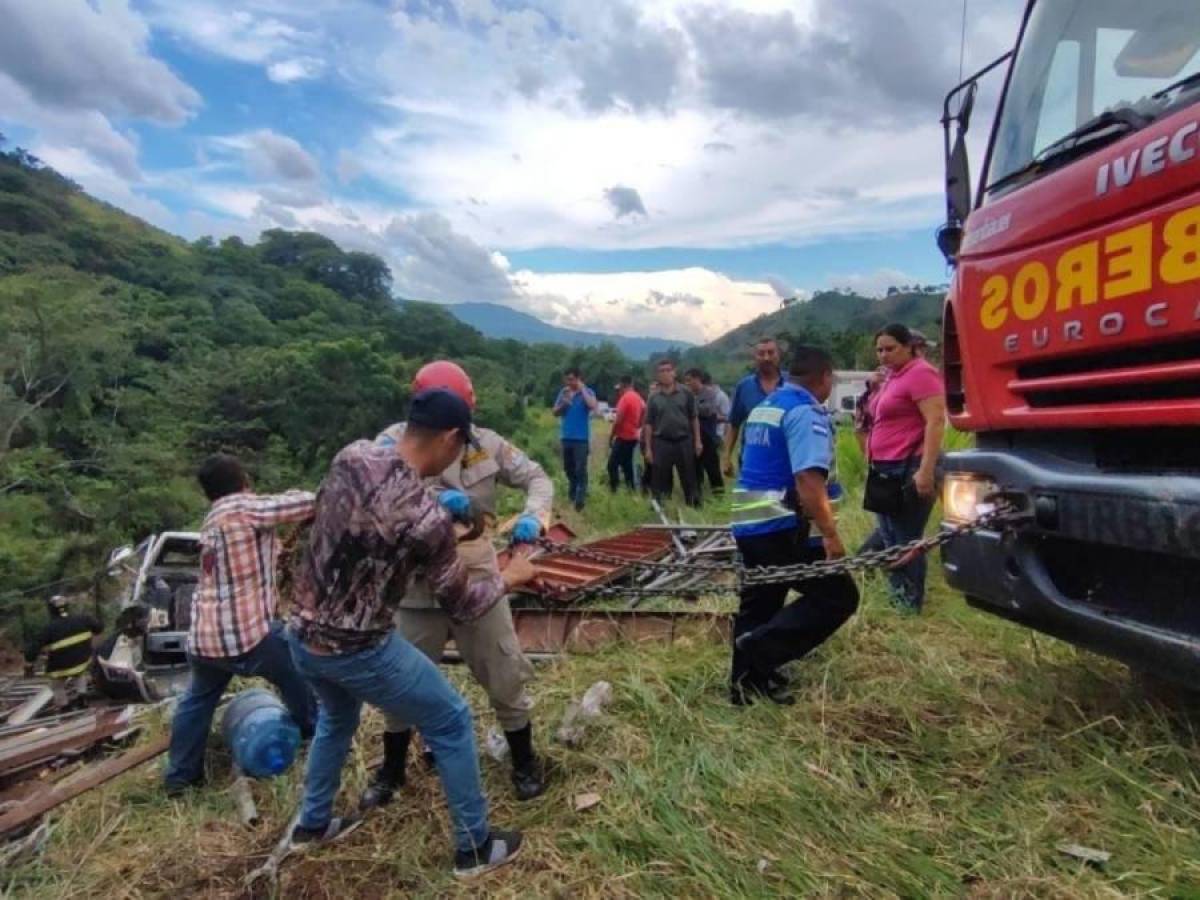 Aumentan a dos las víctimas del accidente en Veracruz, Copán