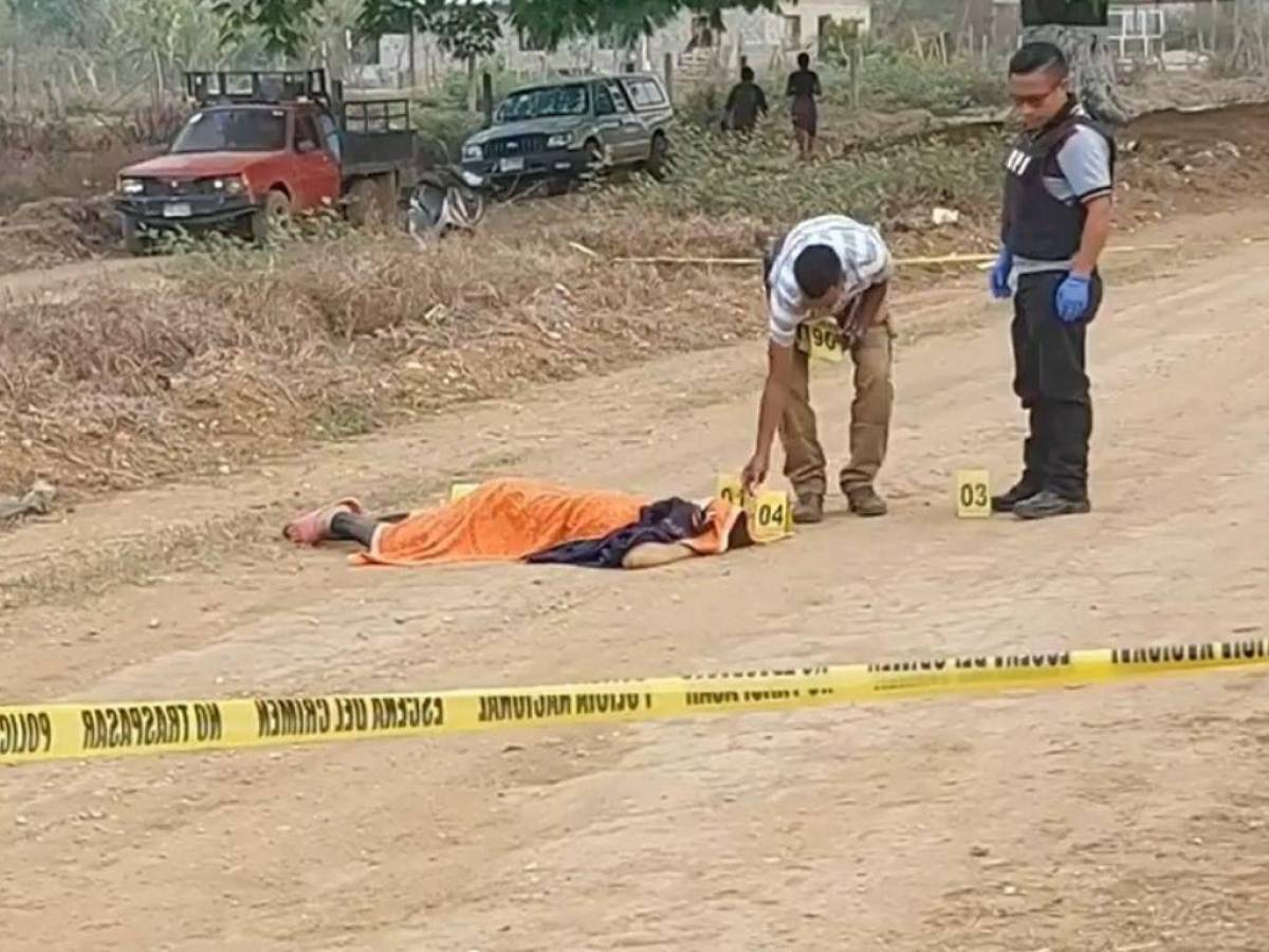 Acribillan a hermanastros en Catacamas, Olancho; entre las víctimas hay una menor de 14 años