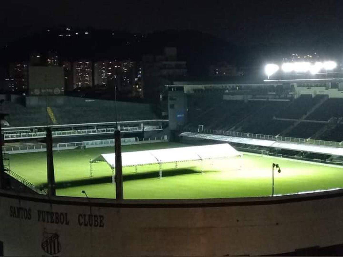 El Estadio Vila Belmiro del Santos de Brasil sería la sede donde se realizaría el funeral de Pelé.