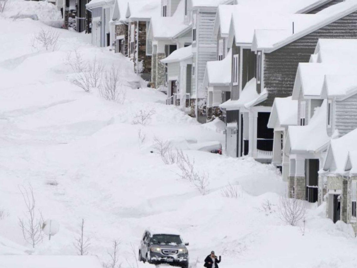 Tormenta invernal en Nueva York: hasta 45 centímetros de nieve se registrán en varios condados