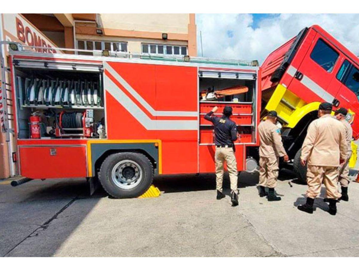 El Estado desembolsó 81 millones de lempiras en la adquisición de siete camiones para bomberos que resultaron una farsa.