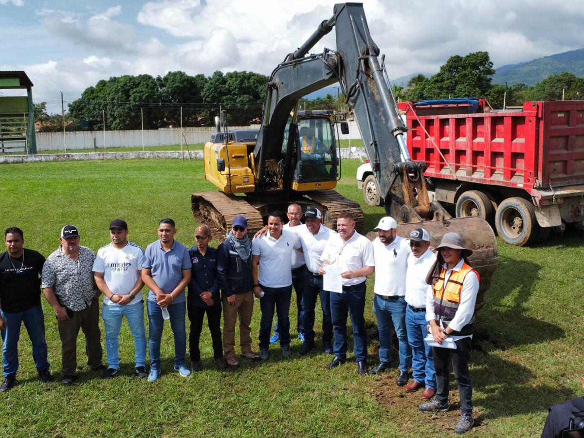 En fotos: Comienza remodelación del estadio Rubén Guifarro de Catacamas y así lucirá