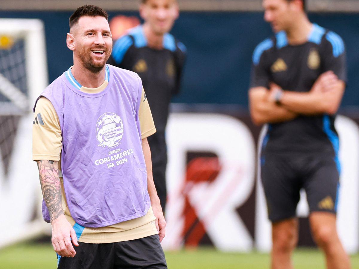 El regalo que Messi le dio a sus compañeros previo a la final de la Copa América