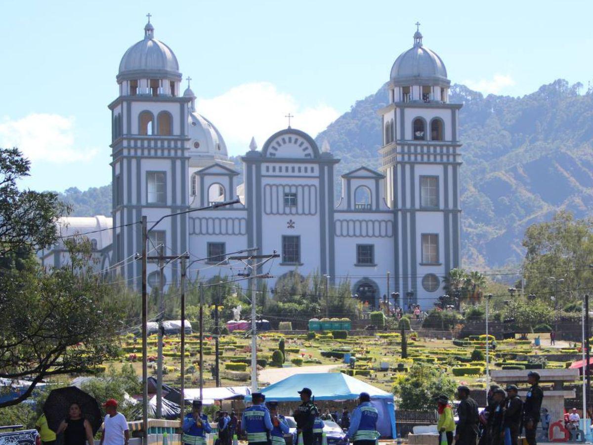 Calles que estarán cerradas por la alborada a la Virgen de Suyapa