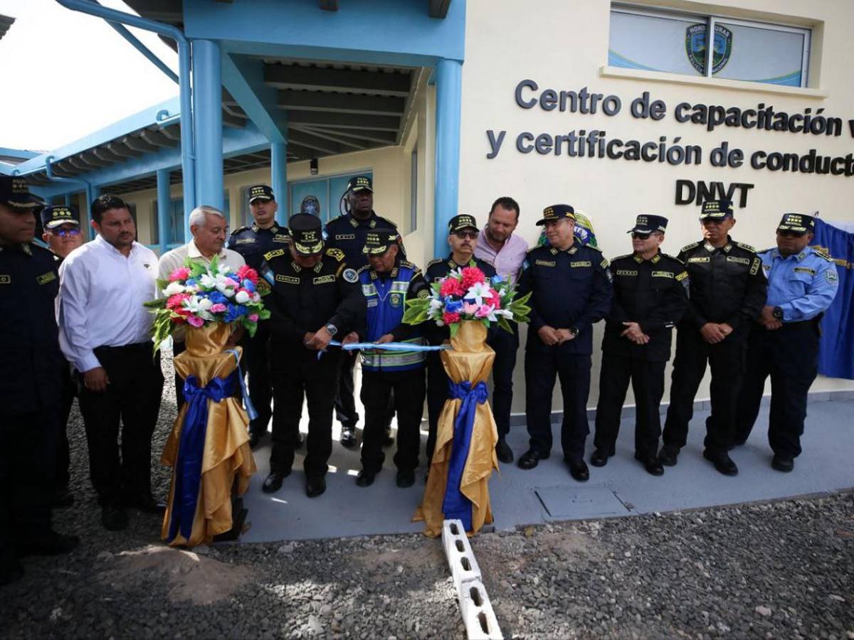 Así es el nuevo Centro de Capacitación Vial inaugurado en Tegucigalpa