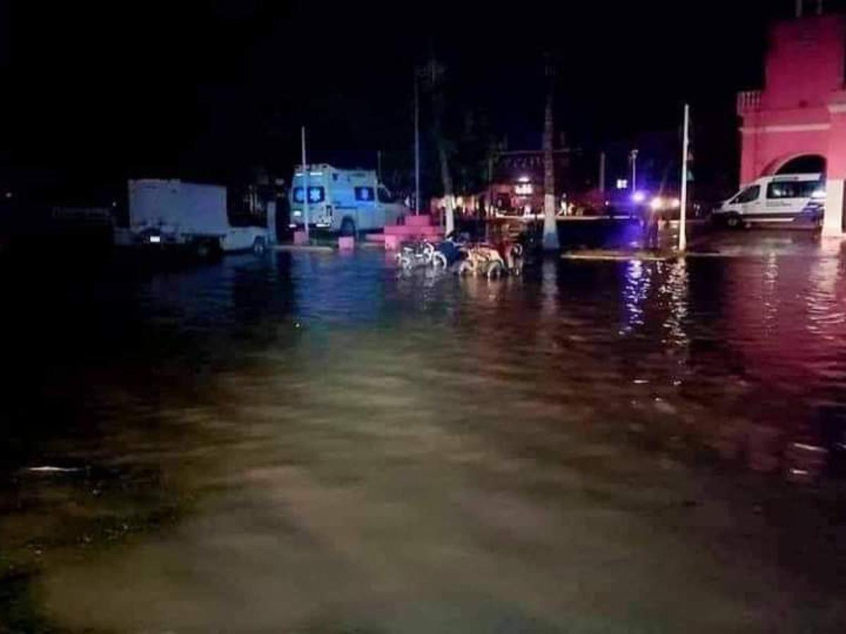 Daños que dejó el huracán Milton en México