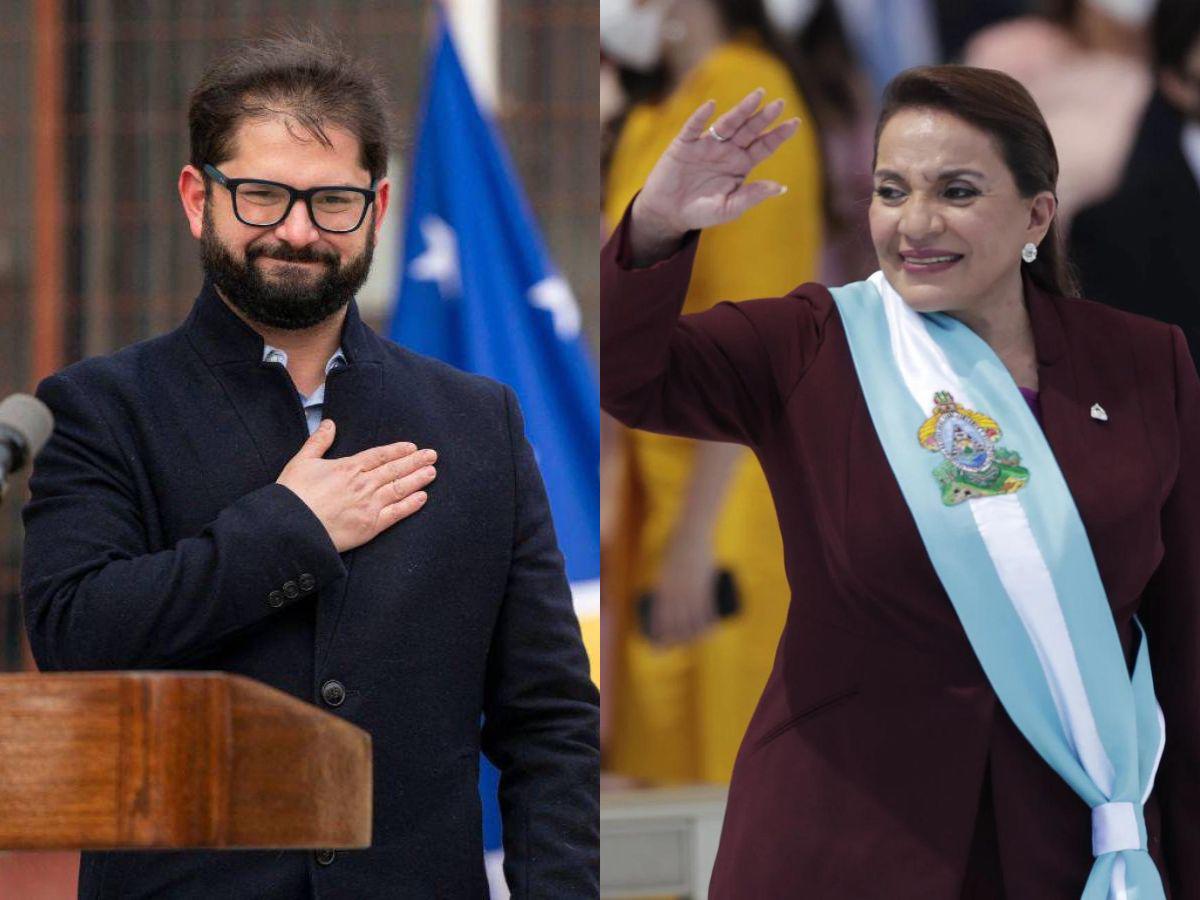 Gabriel Boric invita a Xiomara Castro a reunión con presidentes “amigos” de la región