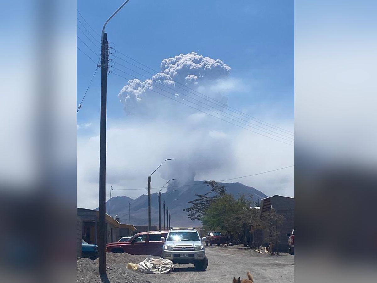 Volcán Lascar en Chile provoca sismo y aumento de actividad