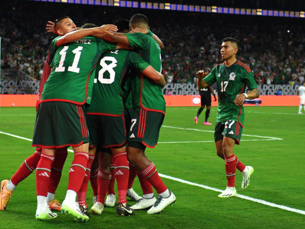 Los mexicanos vivieron una verdadera fiesta futbolística ante Honduras.