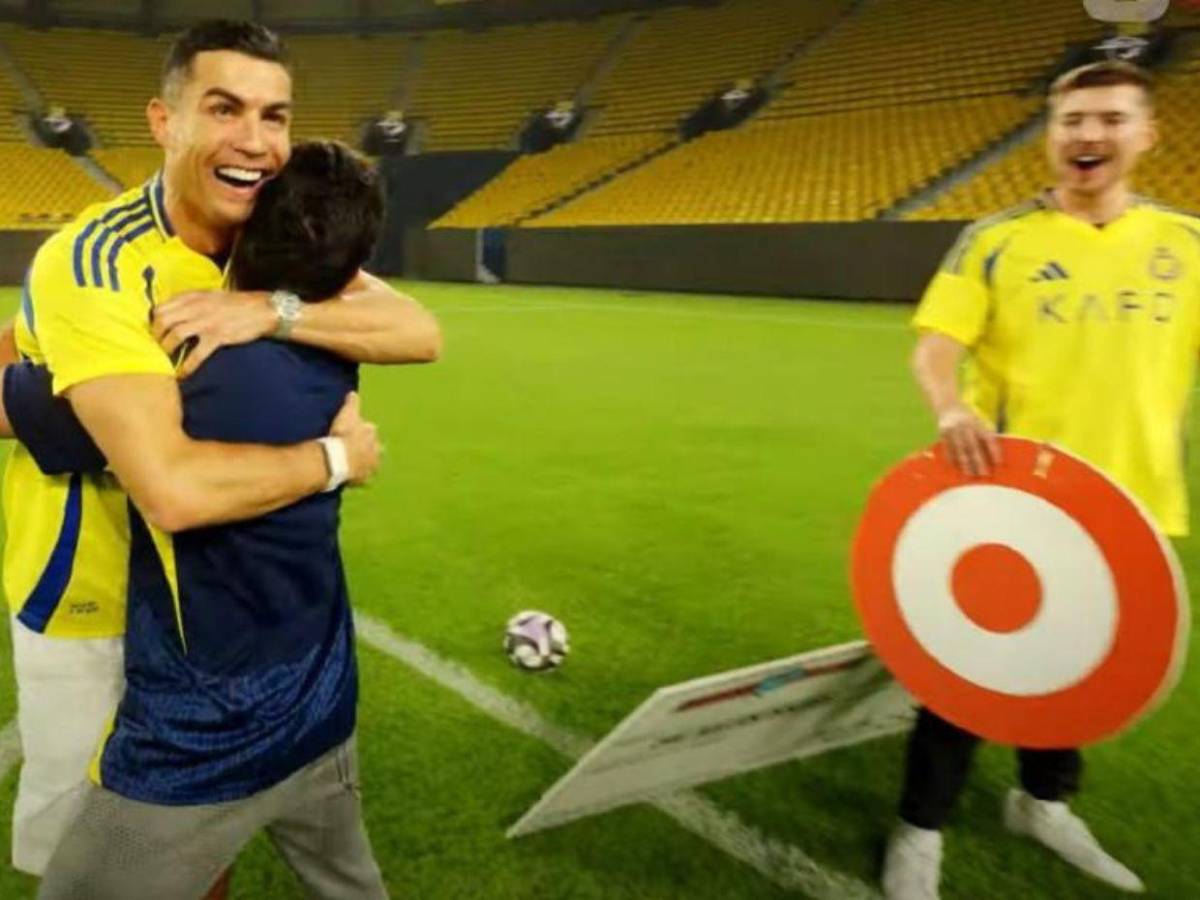 Aficionado gana un millón de dólares al ganarle a Cristiano Ronaldo en un reto