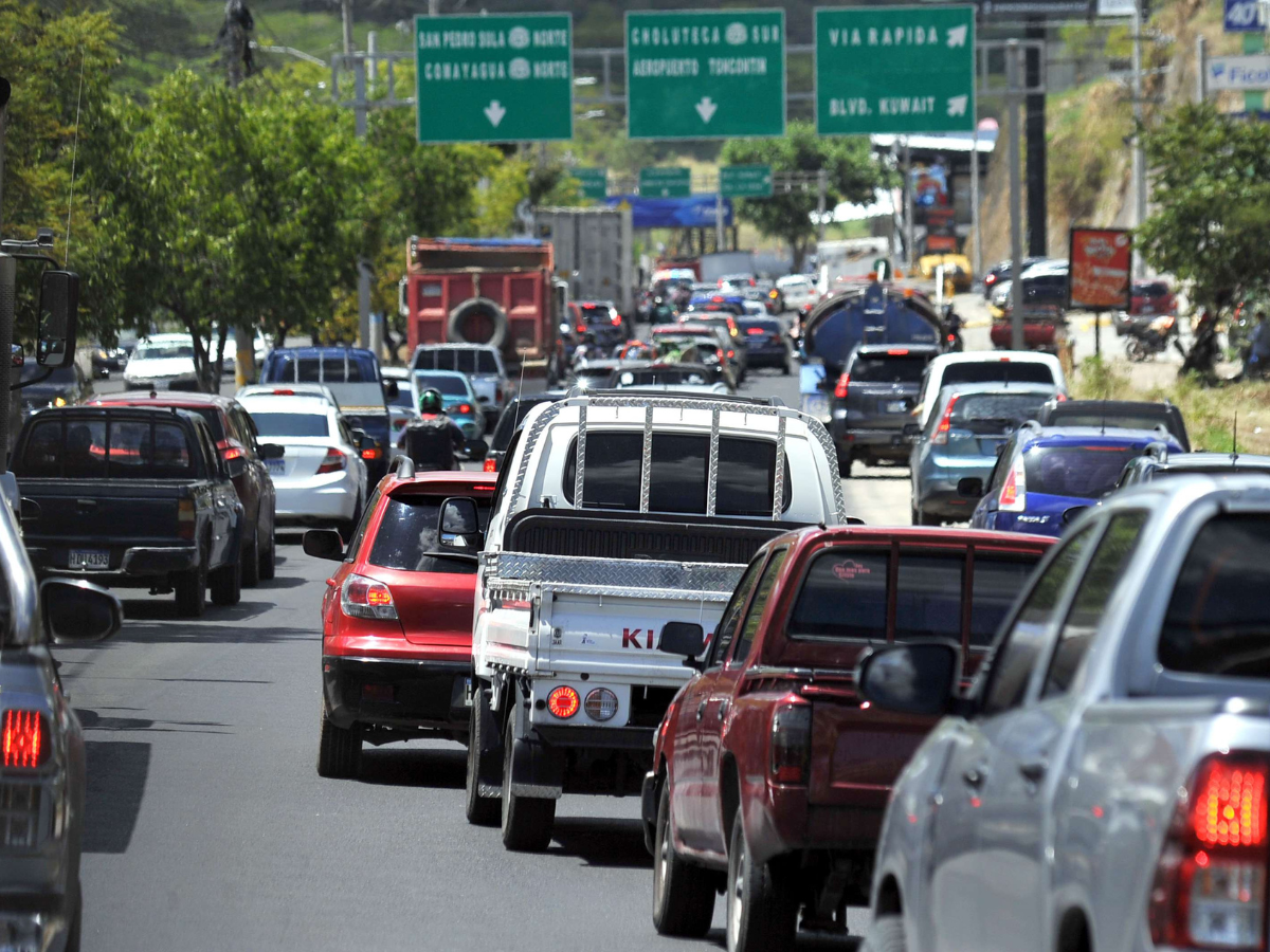 El Distrito Central generó el 22% de recaudos por matrícula vehicular