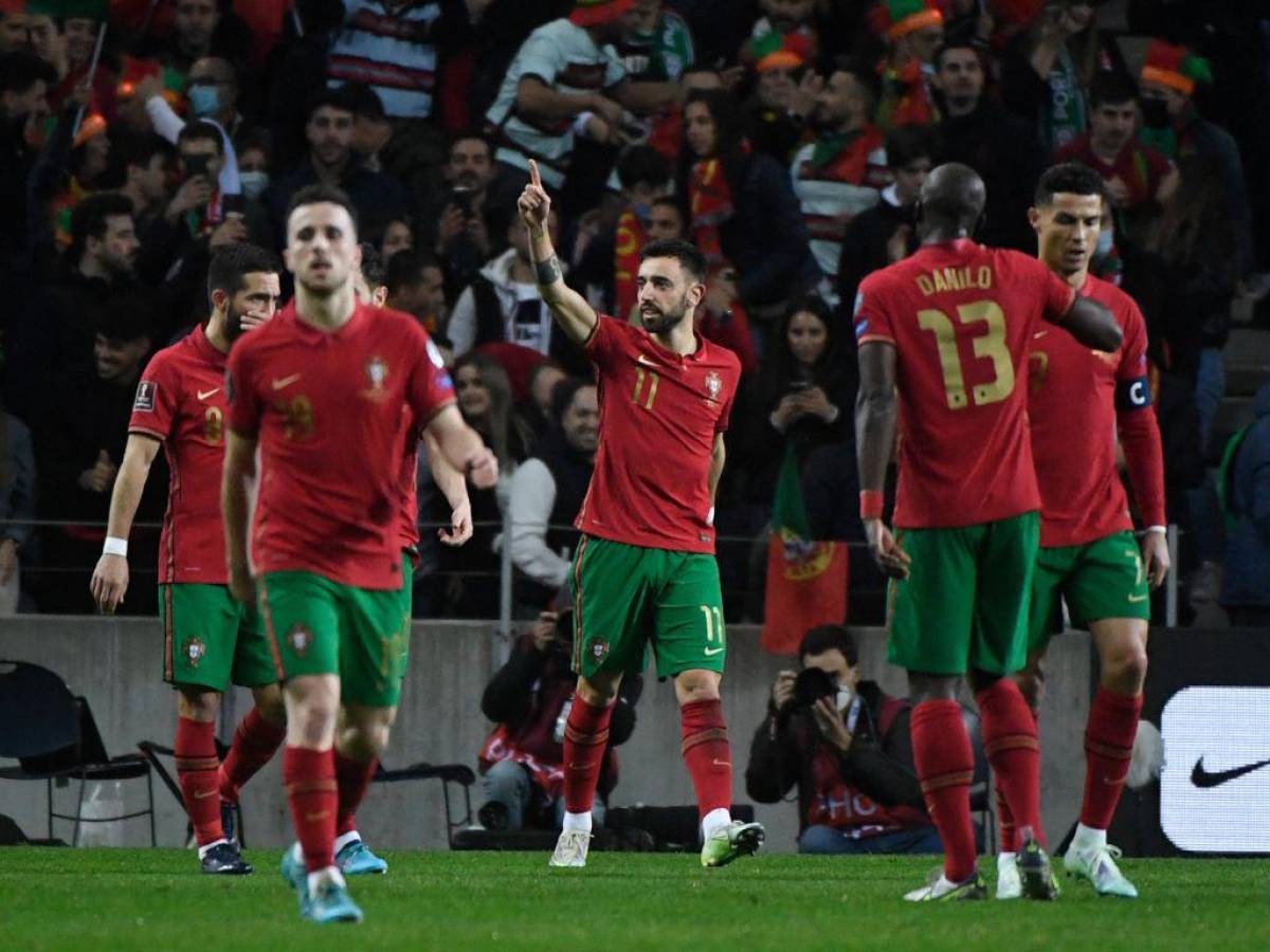 Portugal gana 2-0 a Macedonia del Norte y se clasifica al Mundial de Qatar 2022