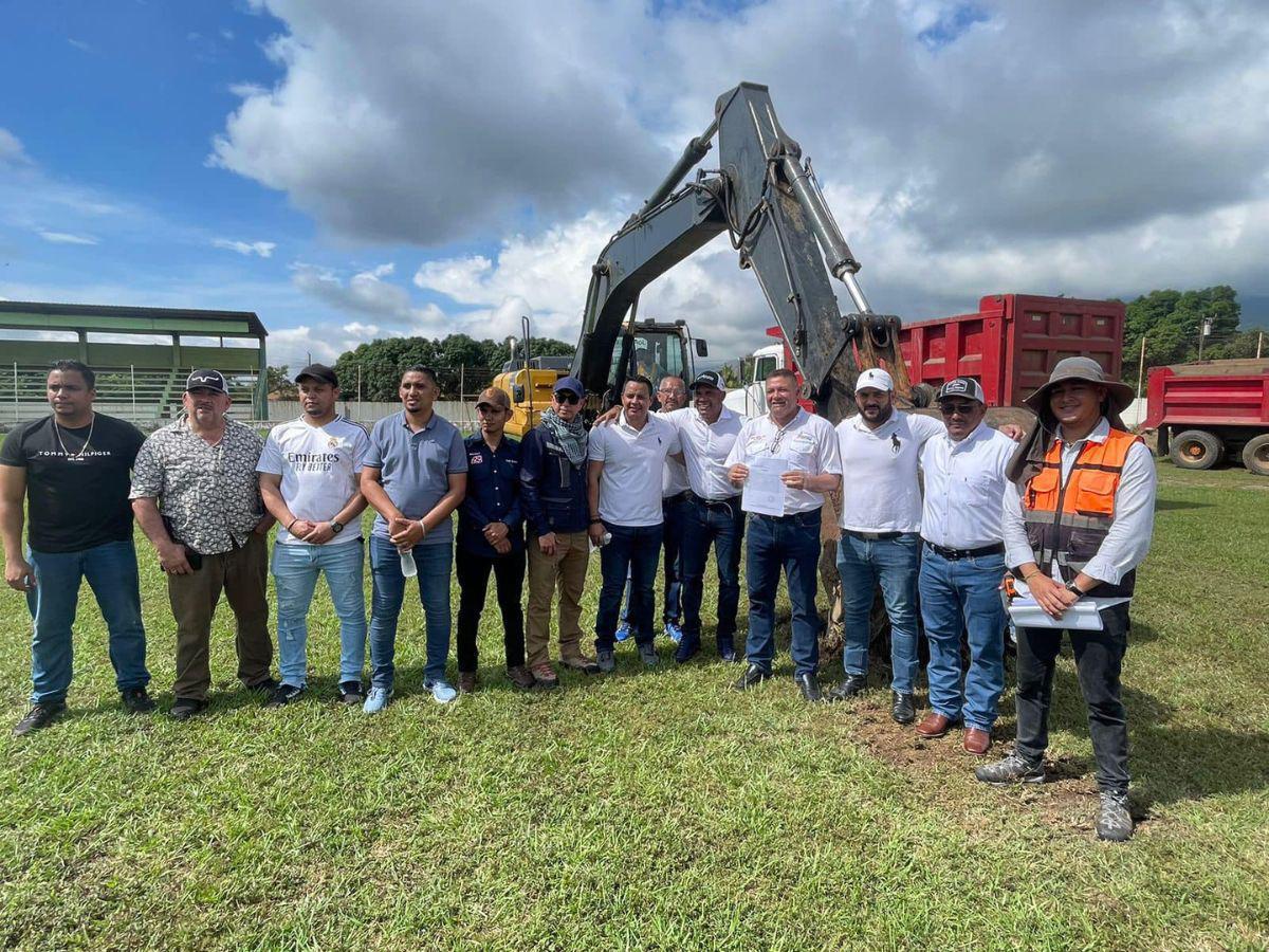 En fotos: Comienza remodelación del estadio Rubén Guifarro de Catacamas y así lucirá