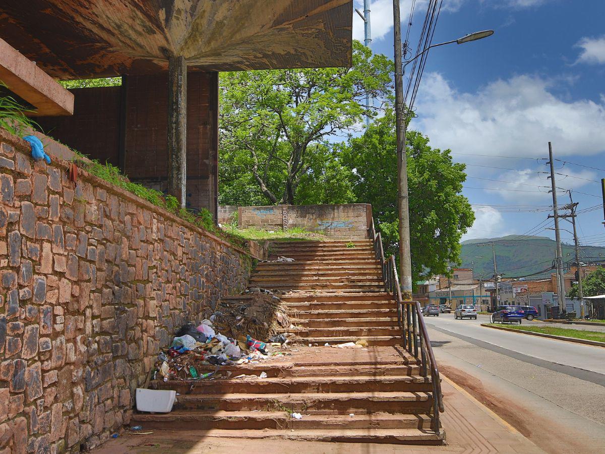 Antiguo Centro Social universitario de la UNAH sigue en el abandono