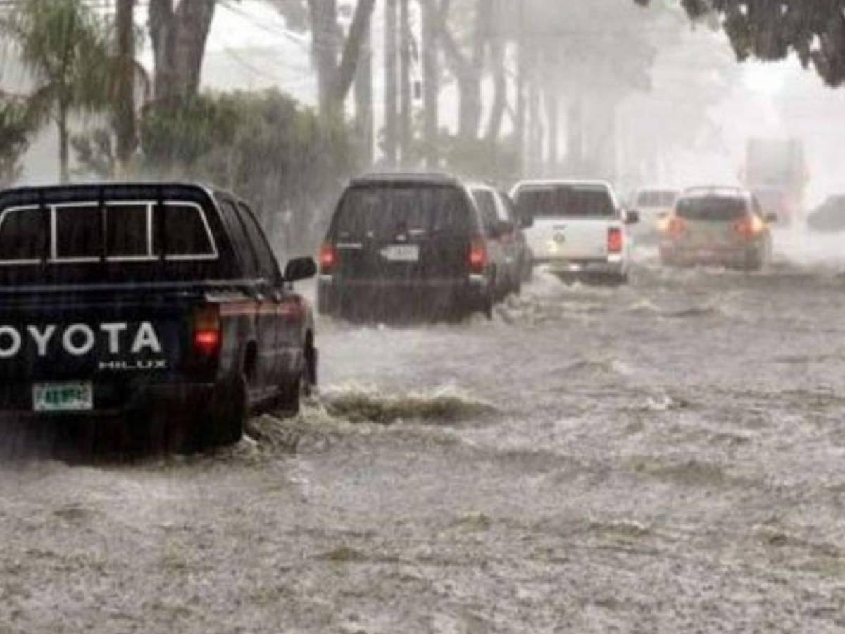 Lluvias con actividad eléctrica se pronostica para este miércoles en Honduras